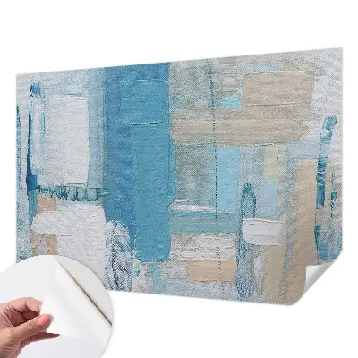 Mural de pared con estampado hermoso con diseño 'Armonía moderna' para decoración de interiores