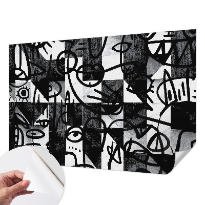 Papel mural texturado decorativo con estampado 