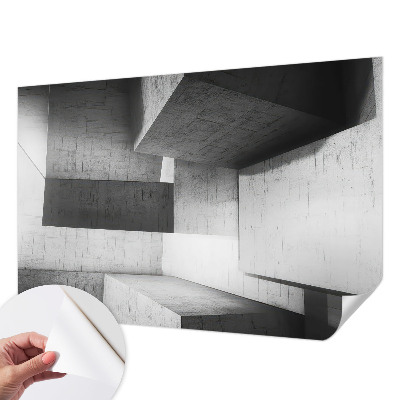 Fotomural decorativo para cabecero de cama Esculturas geométricas