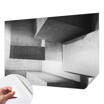Fotomural decorativo para cabecero de cama Esculturas geométricas