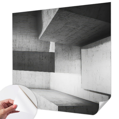 Fotomural decorativo para cabecero de cama Esculturas geométricas