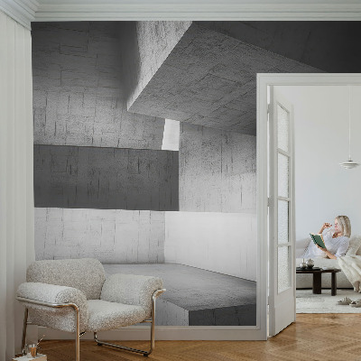 Fotomural decorativo para cabecero de cama Esculturas geométricas