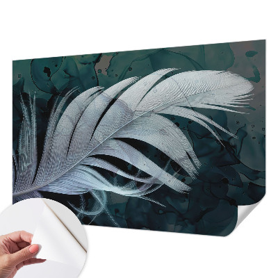 Papel mural texturado decorativo Pluma etérea