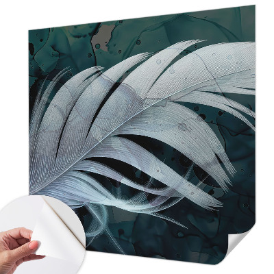 Papel mural texturado decorativo Pluma etérea