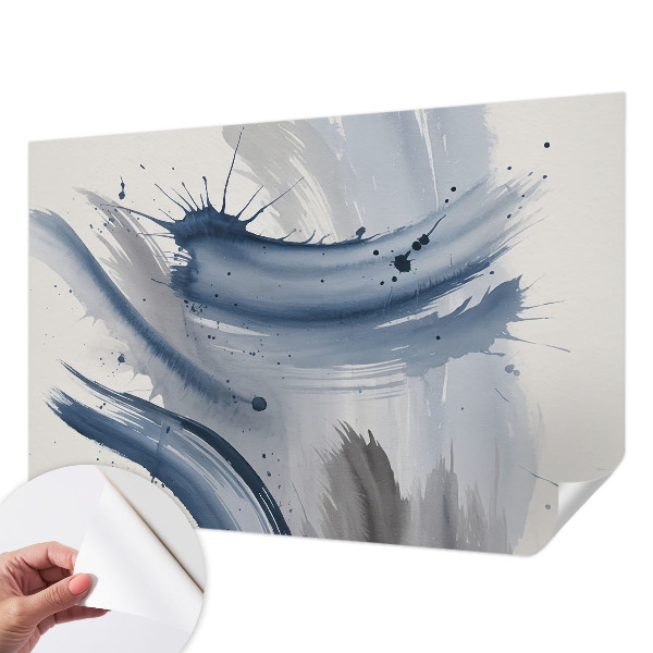 Papel mural con patrón decorativo Trazos artísticos