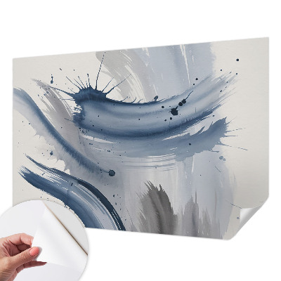 Papel mural con patrón decorativo Trazos artísticos