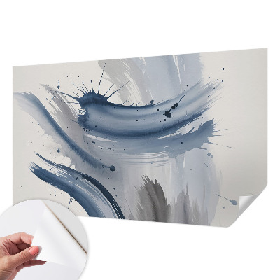Papel mural con patrón decorativo Trazos artísticos