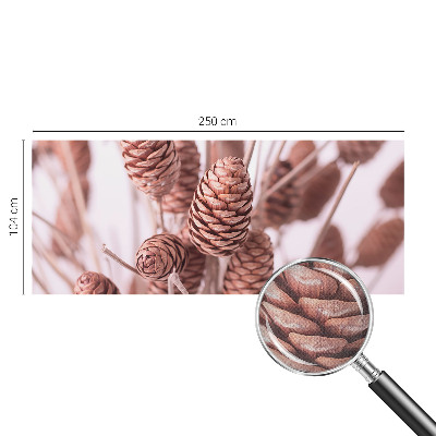 Mural de pared con estampado hermoso Elegancia natural