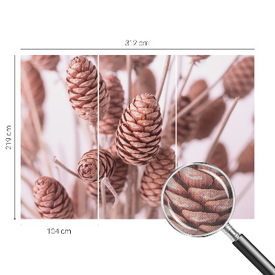 Mural de pared con estampado hermoso Elegancia natural