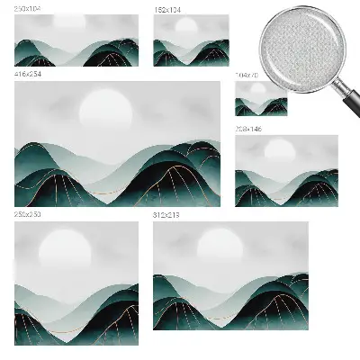 Fotomural decorativo para cabecero de cama con diseño 