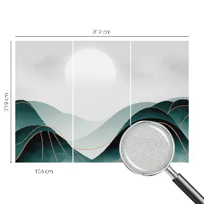 Fotomural decorativo para cabecero de cama con diseño 