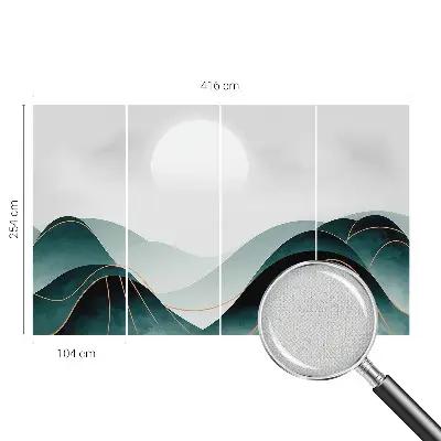 Fotomural decorativo para cabecero de cama con diseño 