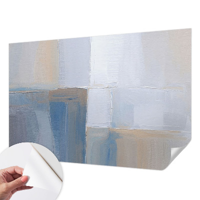 Papel mural con patrón decorativo con diseño de abstracción armoniosa