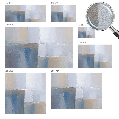 Papel mural con patrón decorativo Abstracción armoniosa
