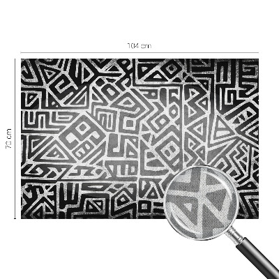 Papel mural con patrón decorativo Laberinto geométrico