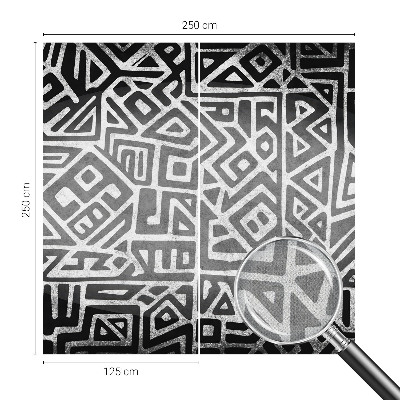Papel mural con patrón decorativo Laberinto geométrico
