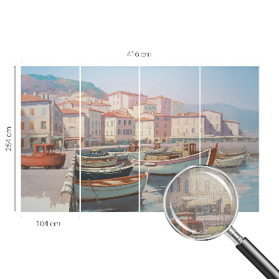 Papel mural texturado decorativo paraíso junto al mar