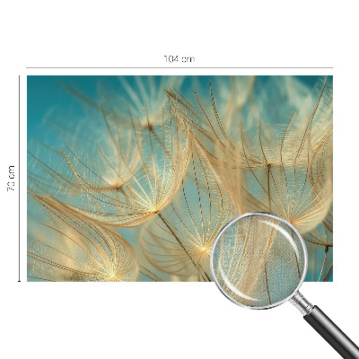 Fotomural decorativo para cabecero de cama Dientes de león etéreos
