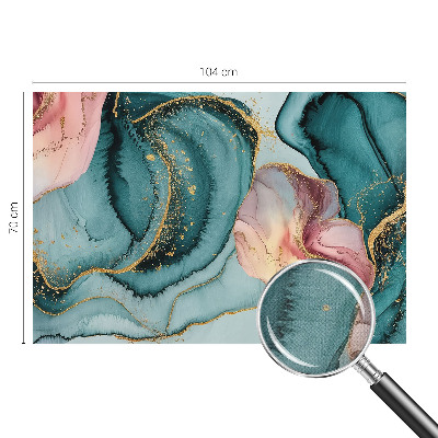 Papel mural texturado decorativo Ondas artísticas