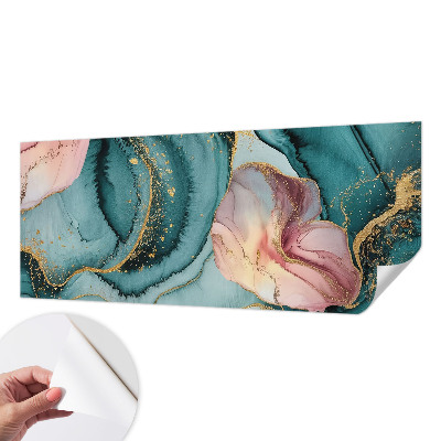 Papel mural texturado decorativo Ondas artísticas