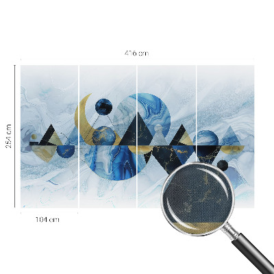 Papel mural con patrón decorativo Elegancia cósmica