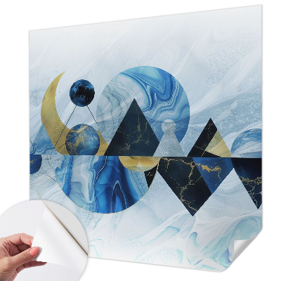 Papel mural con patrón decorativo Elegancia cósmica