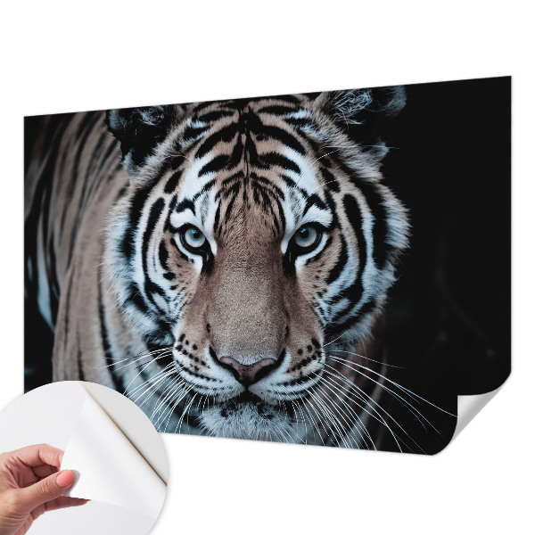 Fotomural decorativo para cabecero de cama Retrato de tigre