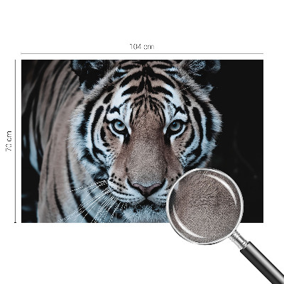 Fotomural decorativo para cabecero de cama Retrato de tigre