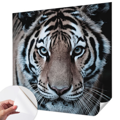 Fotomural decorativo para cabecero de cama Retrato de tigre