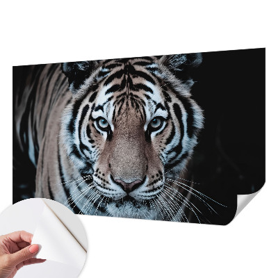 Fotomural decorativo para cabecero de cama Retrato de tigre