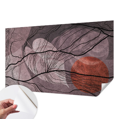Papel mural con patrón decorativo Abstracción energética