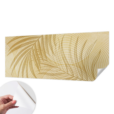 Papel mural con patrón decorativo Elegancia tropical