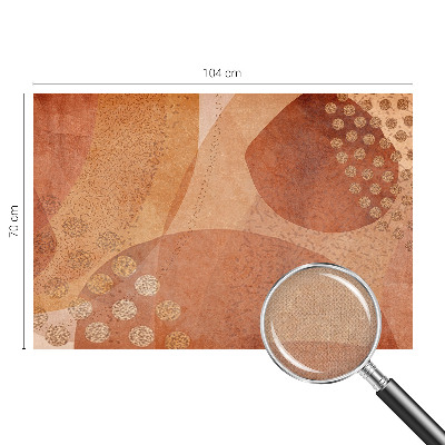 Fotomural decorativo para cabecero de cama composiciones terrosas