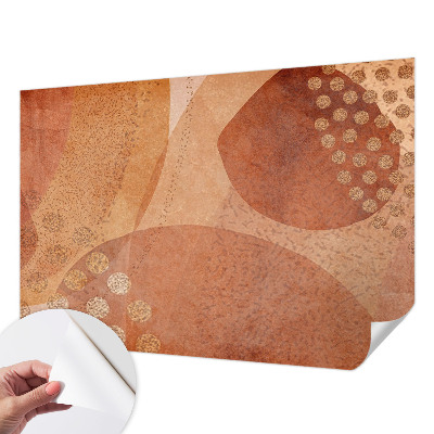 Fotomural decorativo para cabecero de cama composiciones terrosas