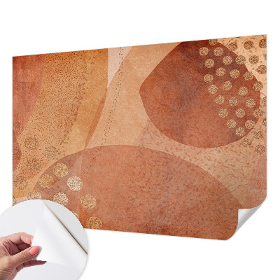 Fotomural decorativo para cabecero de cama composiciones terrosas