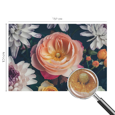 Mural de pared con estampado hermoso Armonía floral