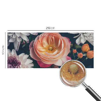 Mural de pared con estampado hermoso Armonía floral