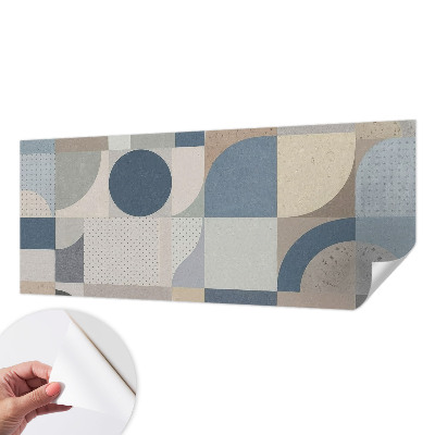 Papel mural con patrón decorativo Mosaico geométrico