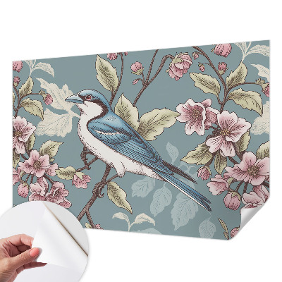 Papel mural con patrón decorativo Armonía primaveral