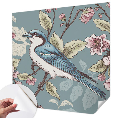 Papel mural con patrón decorativo Armonía primaveral