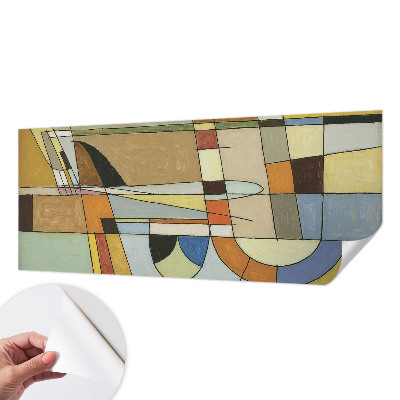 Papel mural con patrón decorativo Armonía geométrica