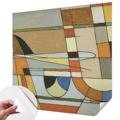Papel mural con patrón decorativo Armonía geométrica