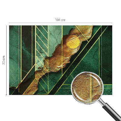 Fotomural decorativo para cabecero de cama Tensión geométrica