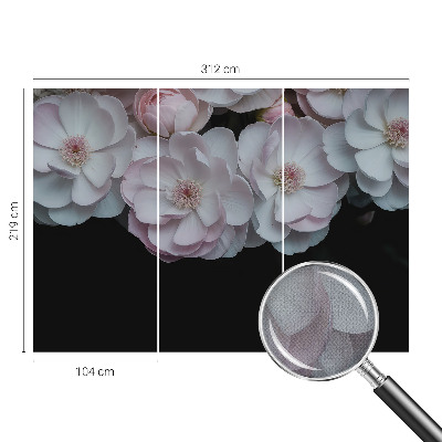 Fotomural decorativo para cabecero de cama Un delicado ramo