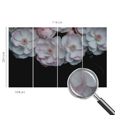 Fotomural decorativo para cabecero de cama Un delicado ramo
