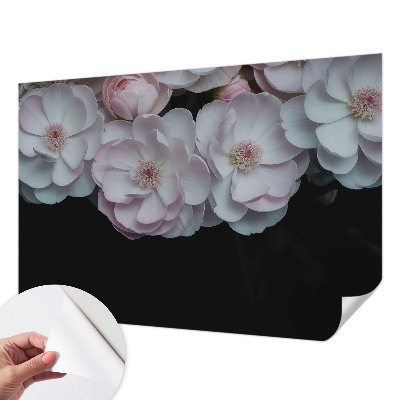 Fotomural decorativo para cabecero de cama Un delicado ramo