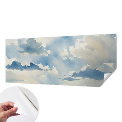 Fotomural decorativo para cabecero de cama Nubes celestiales