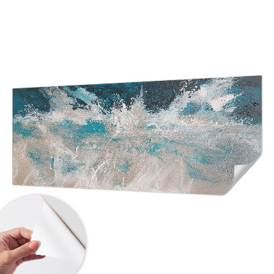 Papel mural texturado decorativo olas del océano