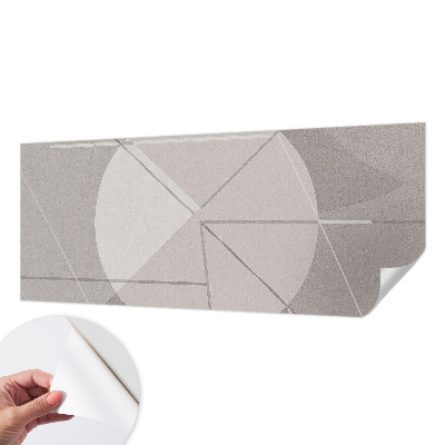 Papel mural texturado decorativo Geometría abstracta