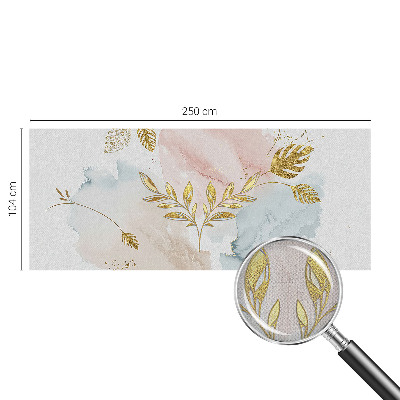 Fotomural decorativo para cabecero de cama Encanto botánico